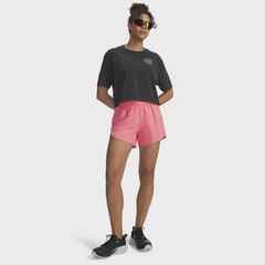 Short de Corrida Under Armour Fly By 3 - Feminino - Foto 3