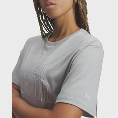 Camiseta Sportstyle Under Armour Rival Campus - Feminina - Foto 3