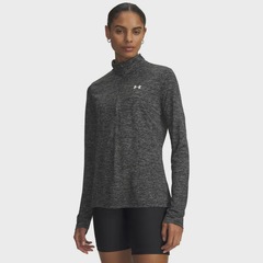 Blusão de Moletom de Treino Under Armour Tech 1/2 Zip - Feminino - Foto 1