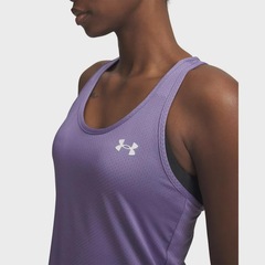 Camiseta Regata de Treino Under Armour Tech Mesh Racer - Feminina - Foto 3