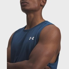 Camiseta Regata de Treino Under Armour Tech Tank - Masculina - Foto 2