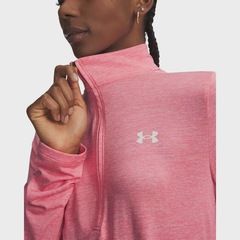 Blusão de Moletom de Treino Under Armour Tech 1/2 Zip - Feminina - Foto 3