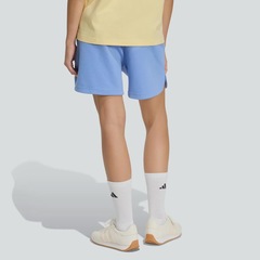 Short Adidas 3 Stripes Studio Fleece Loose Feminino - Foto 2