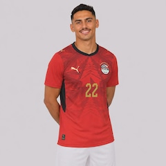 Camisa Egito I 26/27 22 Marmoush Puma Masculina - Foto 3