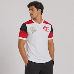 Camisa do Flamengo Zico Retrô Premium Masculina - Foto 2