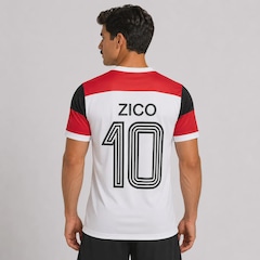 Camisa do Flamengo Zico Retrô Premium Masculina - Foto 3