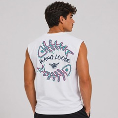 Camiseta Regata Hang Loose Fish Masculina - Foto 4