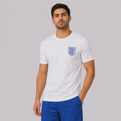 Camisa Inglaterra Retrô I 1966 Masculina - Foto 1