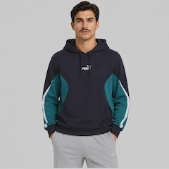 Blusão de Moletom Puma Ess Block Hoodie Masculino - Foto 1