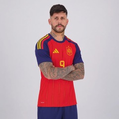 Camisa Espanha I 26/27 9 Gavi Adidas Masculina - Foto 3