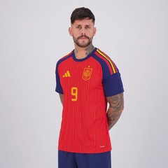 Camisa Espanha I 26/27 9 Gavi Adidas Masculina - Foto 4