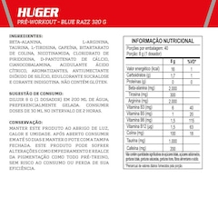 Pré Treino Integralmedica Huger 320g - Foto 2