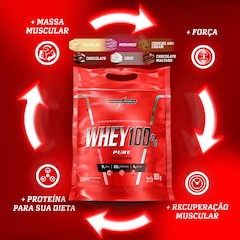 Proteína Concentrada Integralmedica Whey 100% Pure 900g - Foto 5