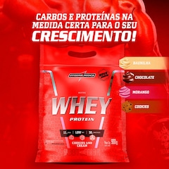 Hipercalórico NutriWhey 900g Pouch Integralmedica - Foto 3