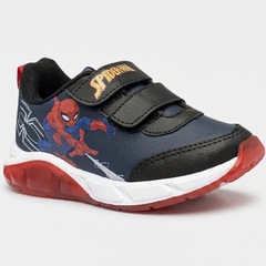 Tênis Marvel Spider Man Led Velcro Menino - Infantil - Foto 1