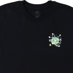 Camiseta Oakley Mad Lab Atom Graphic SS Tee Blackout - Masculina - Foto 4