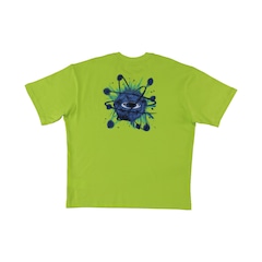 Camiseta Oakley Mad Lab Atom Graphic SS Tee Lime - Masculina - Foto 2
