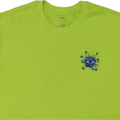 Camiseta Oakley Mad Lab Atom Graphic SS Tee Lime - Masculina - Foto 3