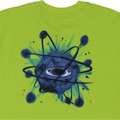 Camiseta Oakley Mad Lab Atom Graphic SS Tee Lime - Masculina - Foto 4