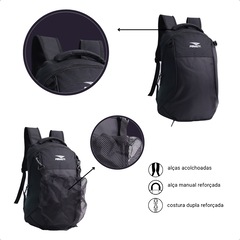 Mochila Penalty 2 Bolsos Compartimento Bola Design Funcional - 20 Litros - Foto 5