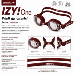 Óculos de Natação Adulto Speedo IZY One - Foto 3