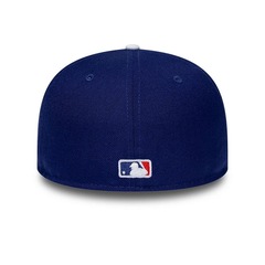 Boné Adulto New Era 5950 Los Angeles Dodgers Aba Reta - Foto 4