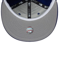 Boné Adulto New Era 5950 Los Angeles Dodgers Aba Reta - Foto 5