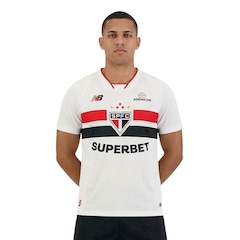 Camiseta do São Paulo I 26 New Balance Masculina - Foto 1