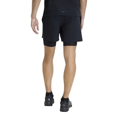 Bermuda adidas D4t Workout 2 em 1 Masculino - Foto 2