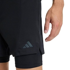 Bermuda adidas D4t Workout 2 em 1 Masculino - Foto 3
