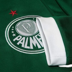 Camisa Palmeiras I 2025 Manga Longa Torcedor Puma Masculina - Foto 3