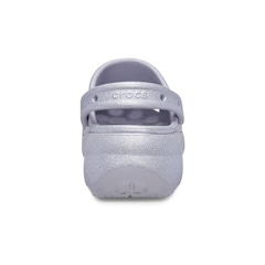 Sandália Crocs Classic Platform Glitter Clog Mauve Mist - Unissex - Foto 6