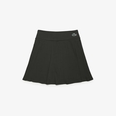 Saia esportiva com short de malha integrado Lacoste Feminina - Foto 1