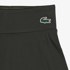 Saia esportiva com short de malha integrado Lacoste Feminina - Foto 2