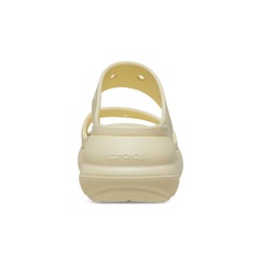 Sandália Crocs Classic Crush Platform Sandal Buttercream - Feminina - Foto 7