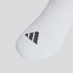 Kit Meia adidas Crew - 3 Pares - Infantil - Foto 3