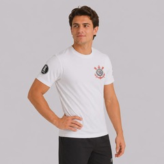 Camisa do Corinthians Brasão Dry Patch Libertadores Masculina - Foto 2