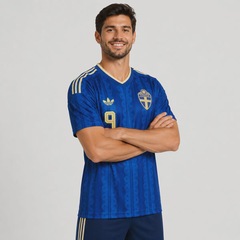 Camisa Suécia II 26/27 9 Isak adidas Masculina - Foto 3