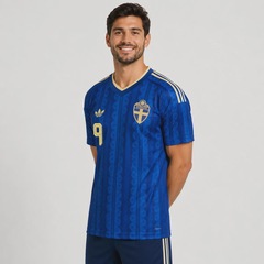 Camisa Suécia II 26/27 9 Isak adidas Masculina - Foto 4