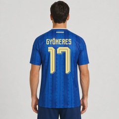 Camisa Suécia II 26/27 17 Gyökeres adidas Masculina - Foto 1