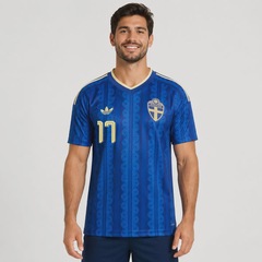 Camisa Suécia II 26/27 17 Gyökeres adidas Masculina - Foto 2