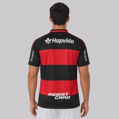 Camisa do Flamengo I 26/27 Patch Campeão Brasileiro 25/26 adidas Masculina - Foto 4