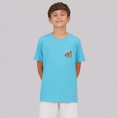 Camisa do Santos Mar de Glórias Infantil - Foto 1