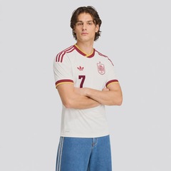 Camisa Espanha II 26/27 7 adidas Torres Masculina - Foto 3