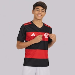 Camisa do Flamengo Fanshirt adidas Infantil - Foto 2