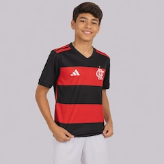 Camisa do Flamengo Fanshirt adidas Infantil - Foto 3
