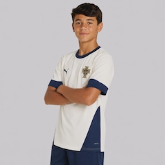 Camisa Portugal Treino 25/26 7 Ronaldo Puma Infantil - Foto 3