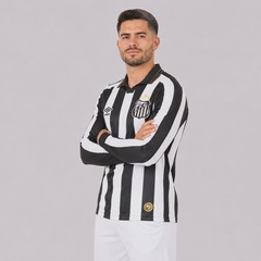 Camisa do Santos II 26/27 Manga Longa Umbro Masculina - Foto 3