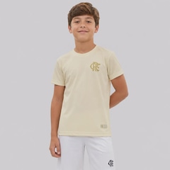 Camisa do Flamengo Dry Texturizada Infantil - Foto 1