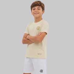 Camisa do Flamengo Dry Texturizada Infantil - Foto 3